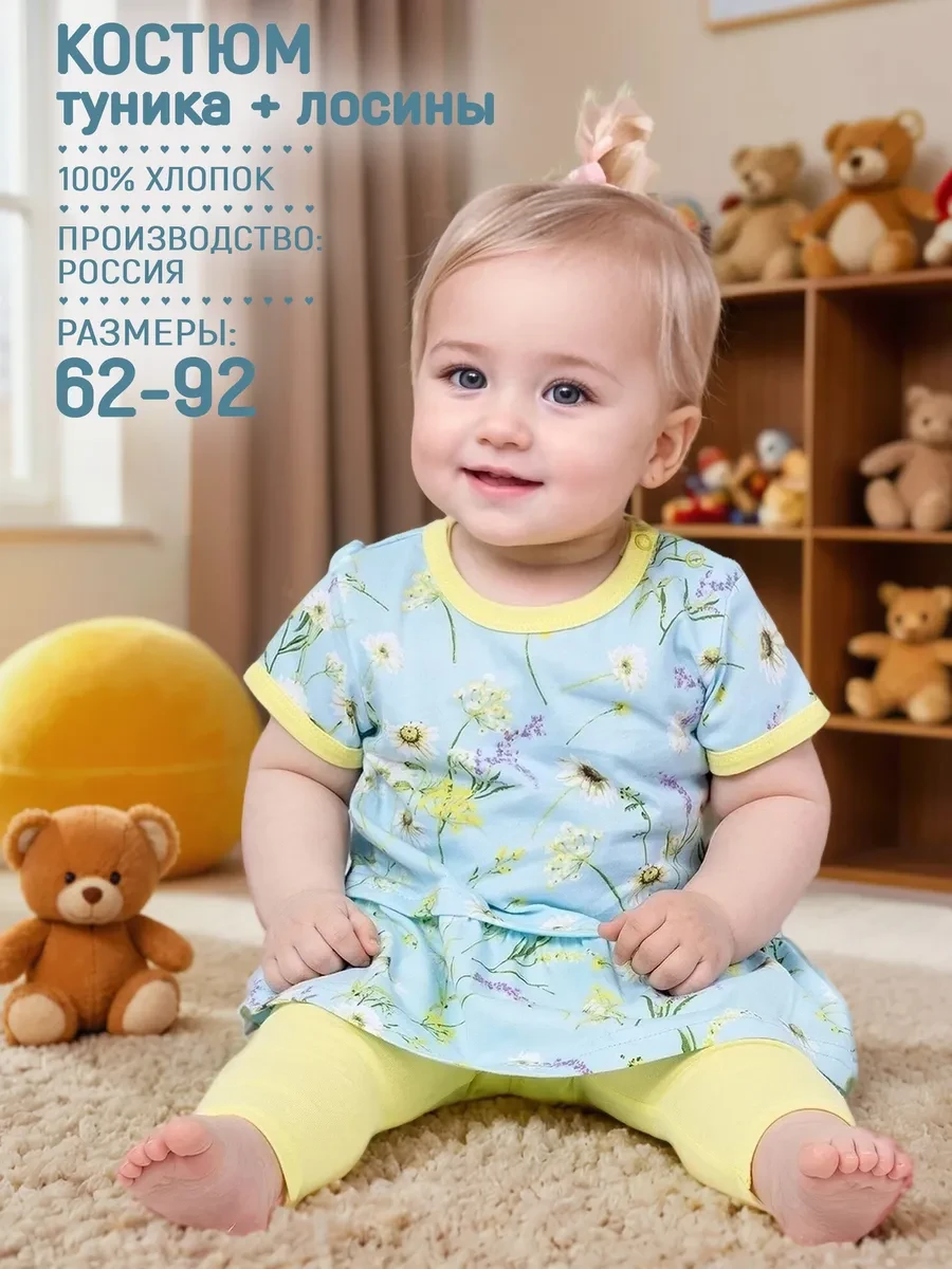 ⚡️ Костюм для новорожденных девочек, Topotushki
