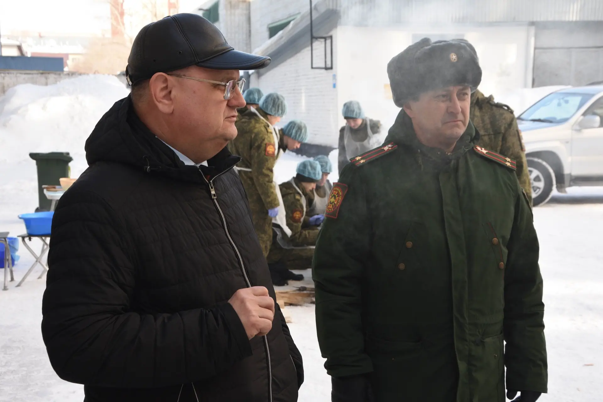 🍽️ Обед в полевых условиях? Легко!    Сегодня в военном учебном центре АлтГТУ прошли практические за
