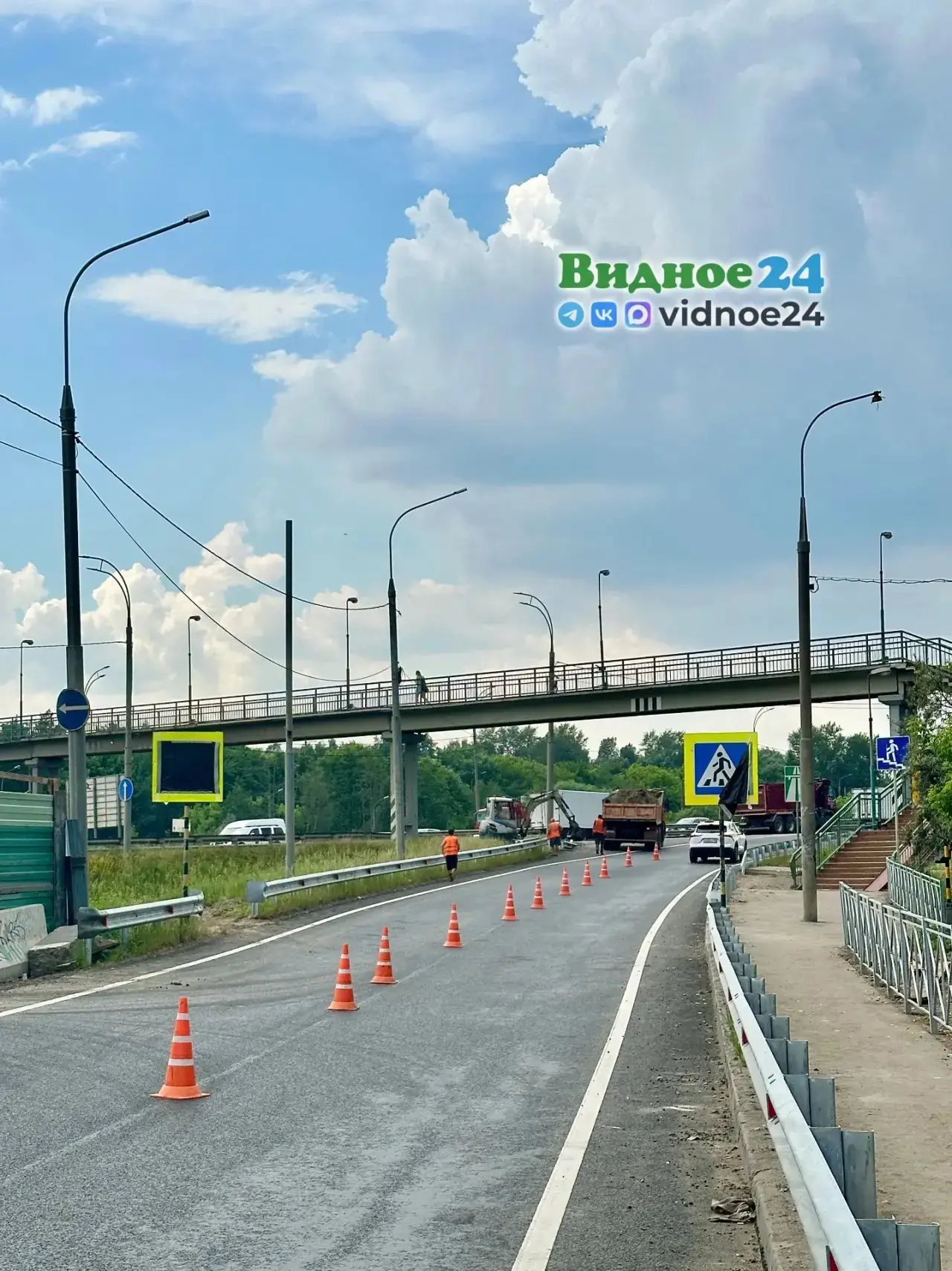 На съезде с ПЛК на М4 «Дон» появился наземный пешеходный переход

В связи с планируемым ремонтом пеш