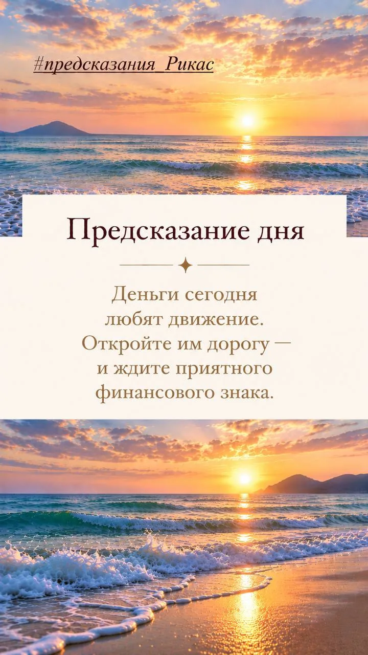 Предсказание дня✨
