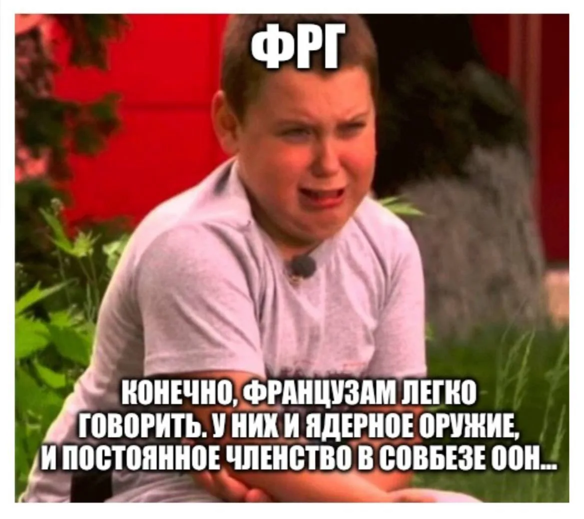 Что немцу хорошо, французу — смерть. 

Франция остро реагирует на немецкое перевооружение. А всё пот
