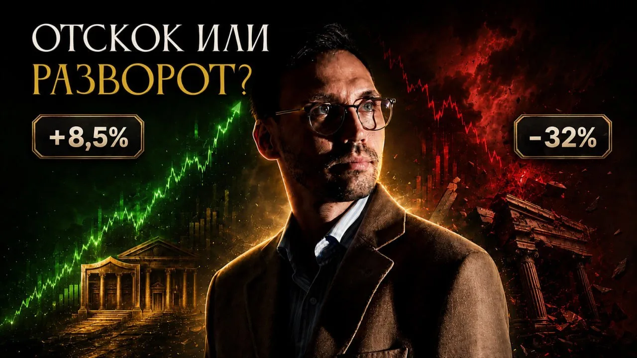 Отскок или разворот? Обсудим завтра в эфире

Забавно, что ещё пару недель назад в разворот не верил 