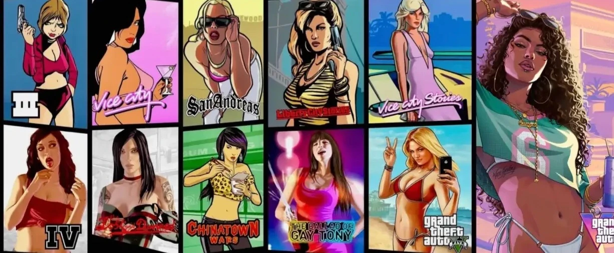 Все девушки из главных постеров серии GTA

🎮 Game & Girls