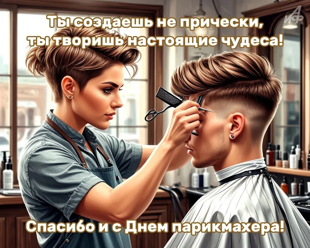 💇13 сентября — День парикмахера