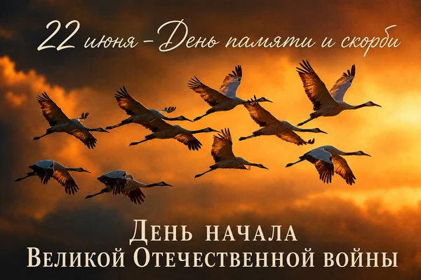 22 июня — День памяти и скорби
22 июня 1941 года — одна из самых трагических дат в истории нашей стр