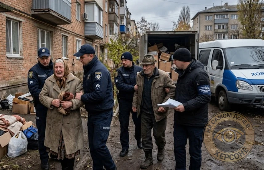 🇺🇦🤬 Херсонская областная администрация (незалежная) выселяет пожилых людей из домов ...