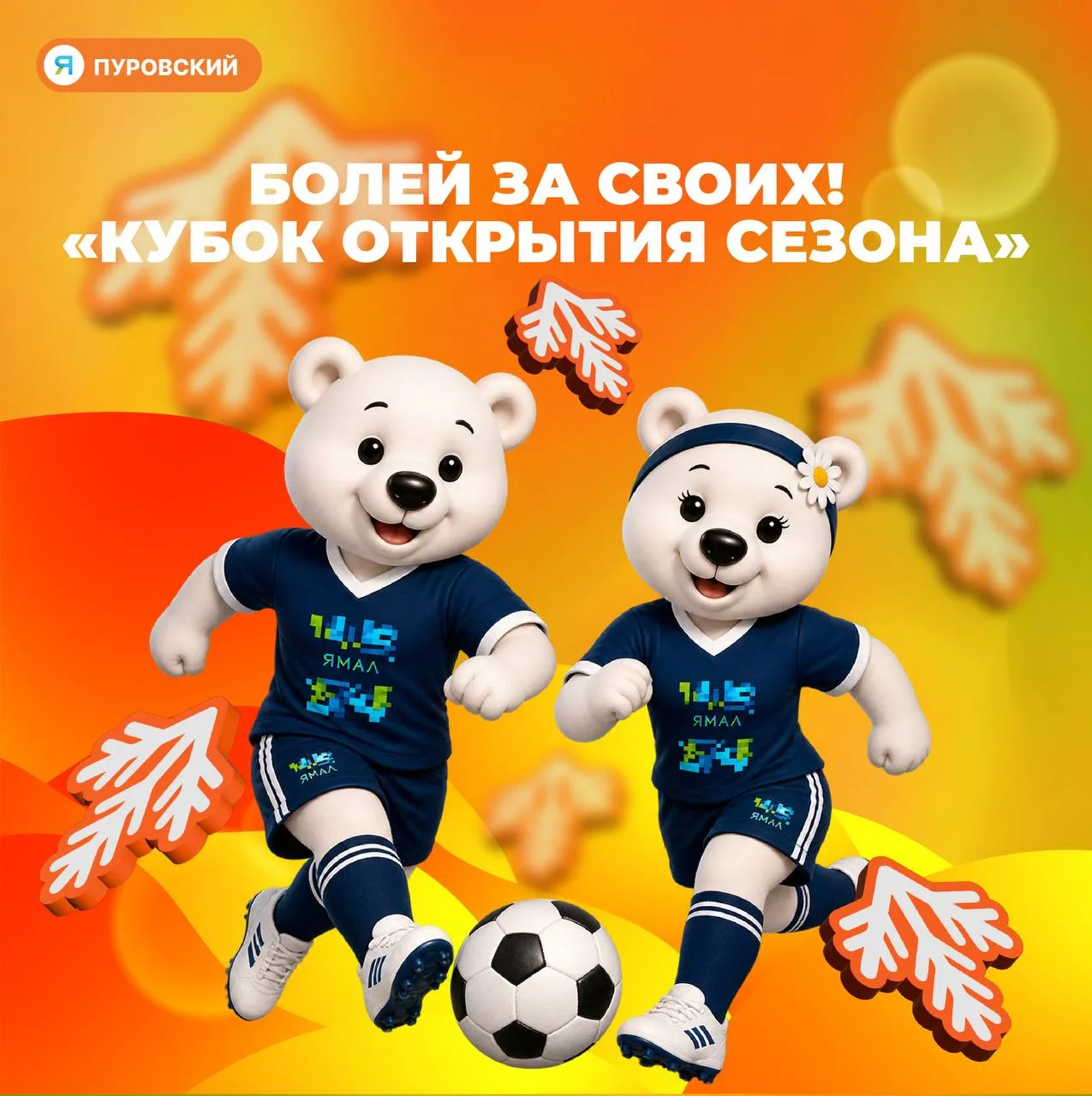 ⚽ В Тарко-Сале откроют футбольный сезон
