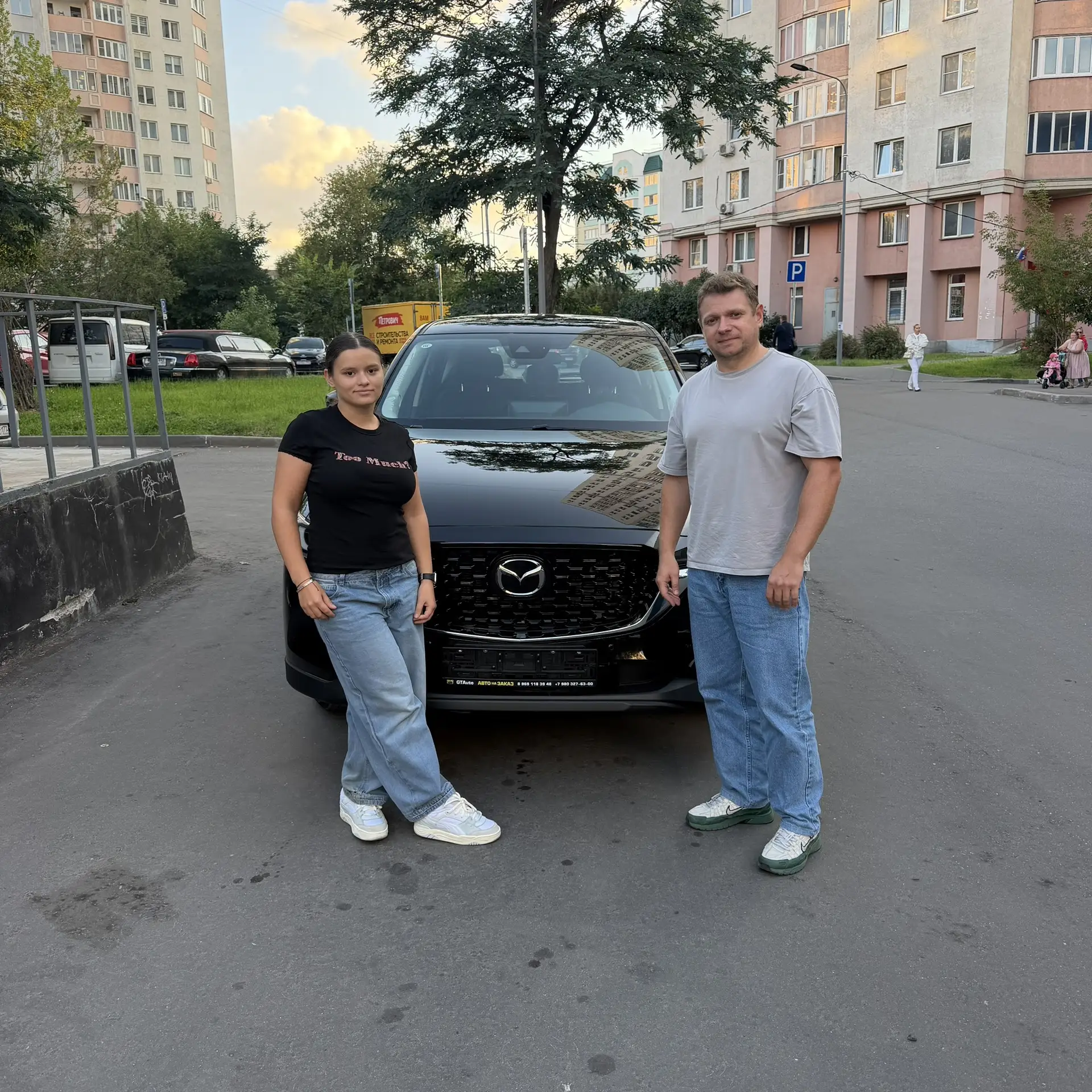 Еще одна выдача новой Mazda CX-5. Самая популярная комплектация Zhishang Pro - бесключе...