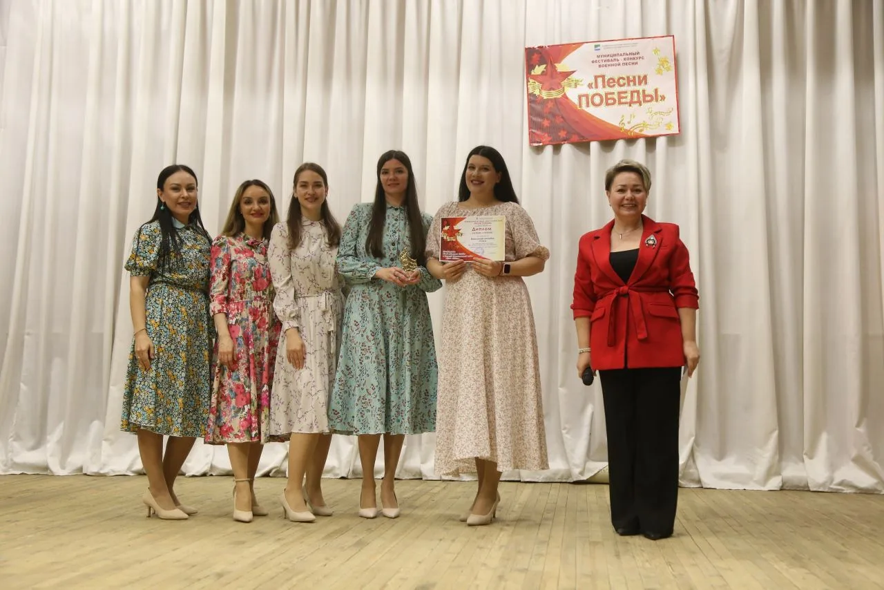 🏆 Коллективы ДК «Металлург» успешно выступили на конкурсе «Песни Победы» 🎉