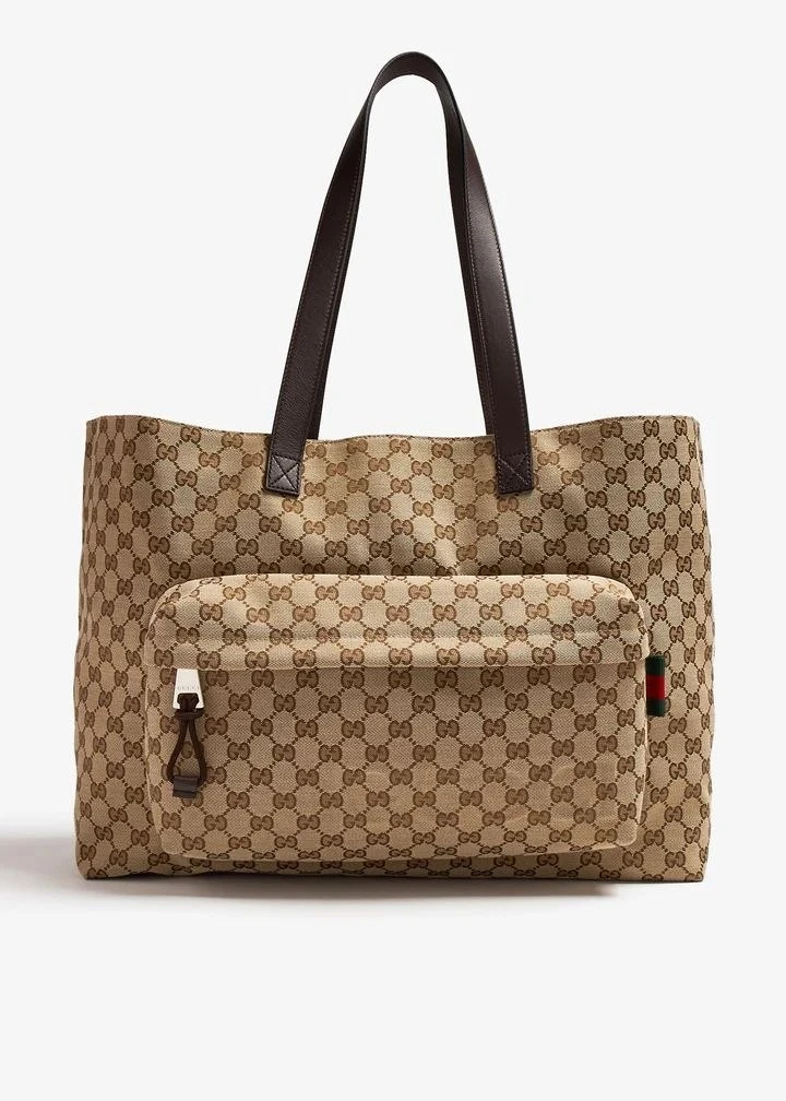 Gucci GG Canvas Maxi Tote Bag — 802166 FADUU 8657