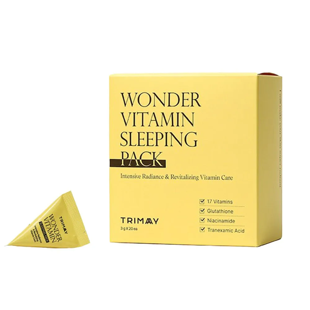 🌀Trimay Wonder Vitamin Sleeping Pack – ночное преображение для тусклой кожи!