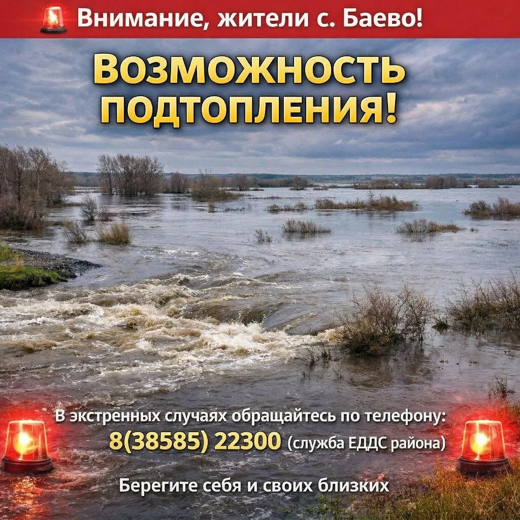 📢 Внимание, жители села Баево!