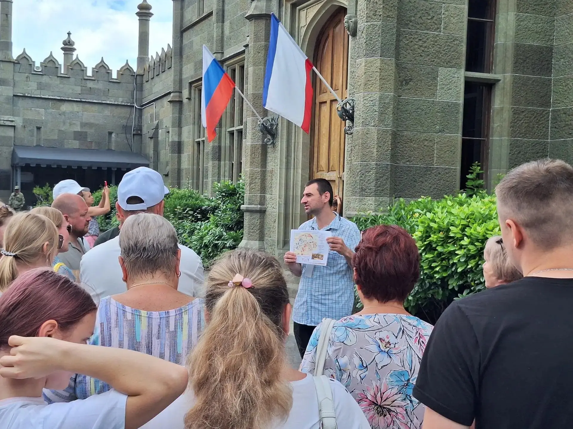 В Воронцовском дворце ко Дню России прошла тематическая экскурсия, посвящённая Отечеств...