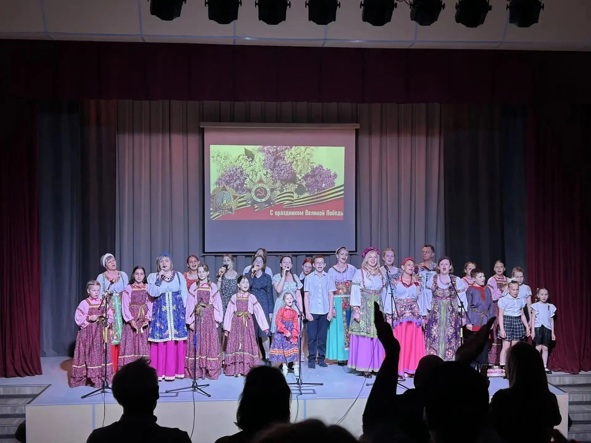 🌷При поддержке Администрации сельского поселения Воскресенка, прошел отчётный концерт ...