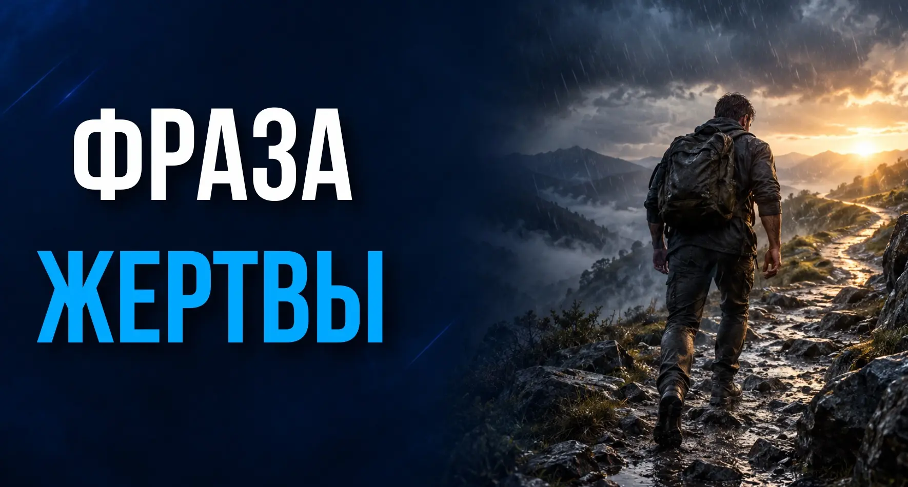 ФРАЗА ЖЕРТВЫ, КОТОРУЮ НУЖНО ЗАБЫТЬ НА ВСЮ ЖИЗНЬ.