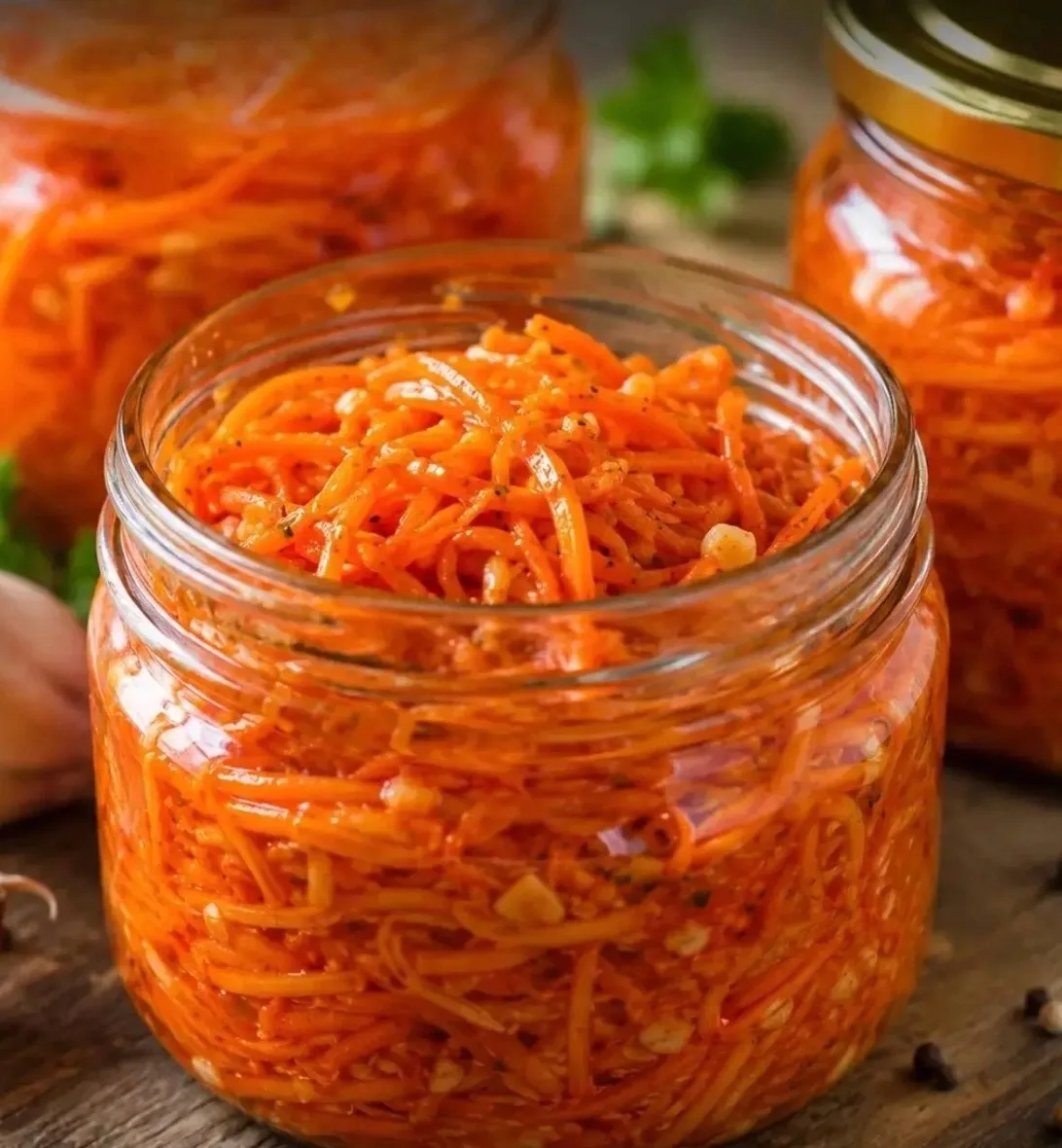🥕 Морковь по-корейски на зиму — пикантная, ароматная и очень хрустящая!