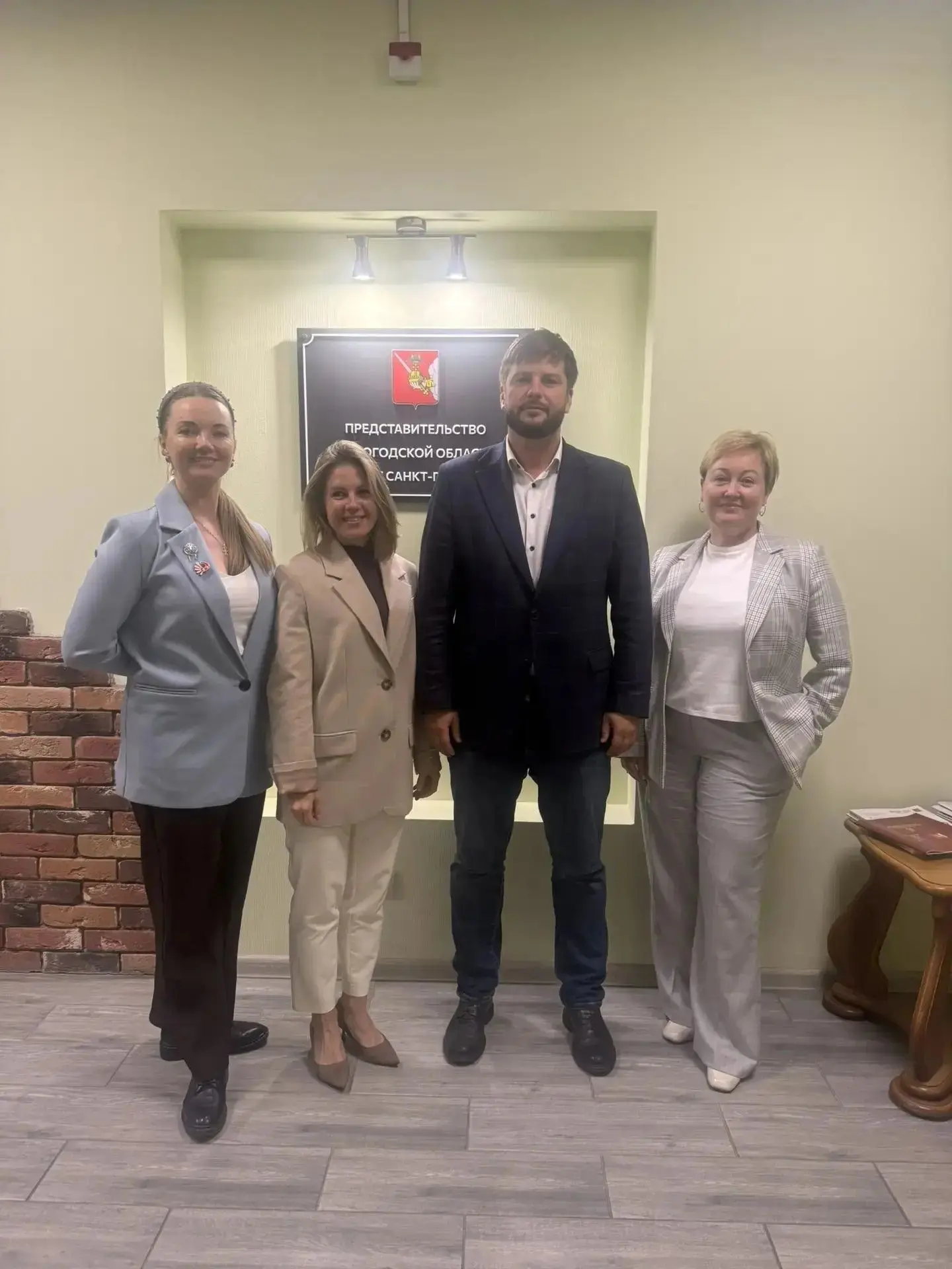 Руководитель Представительства Вологодской области в Санкт-Петербурге Юрий Игоревич Лилеин провёл ра
