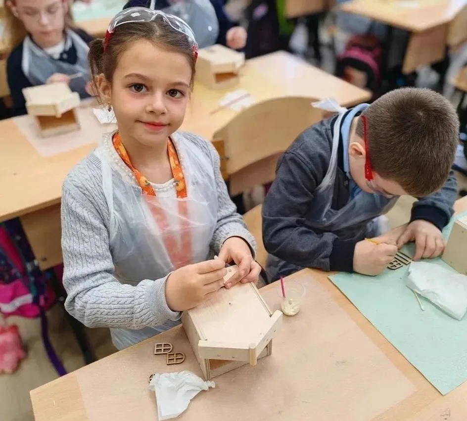 🏤👫"ТУКИ–ТУКИ" В ГОСТЯХ У 1Г И 1Д КЛАССОВ👫🏤  К нам в гости пришла мастерская "Туки – Туки", которая п