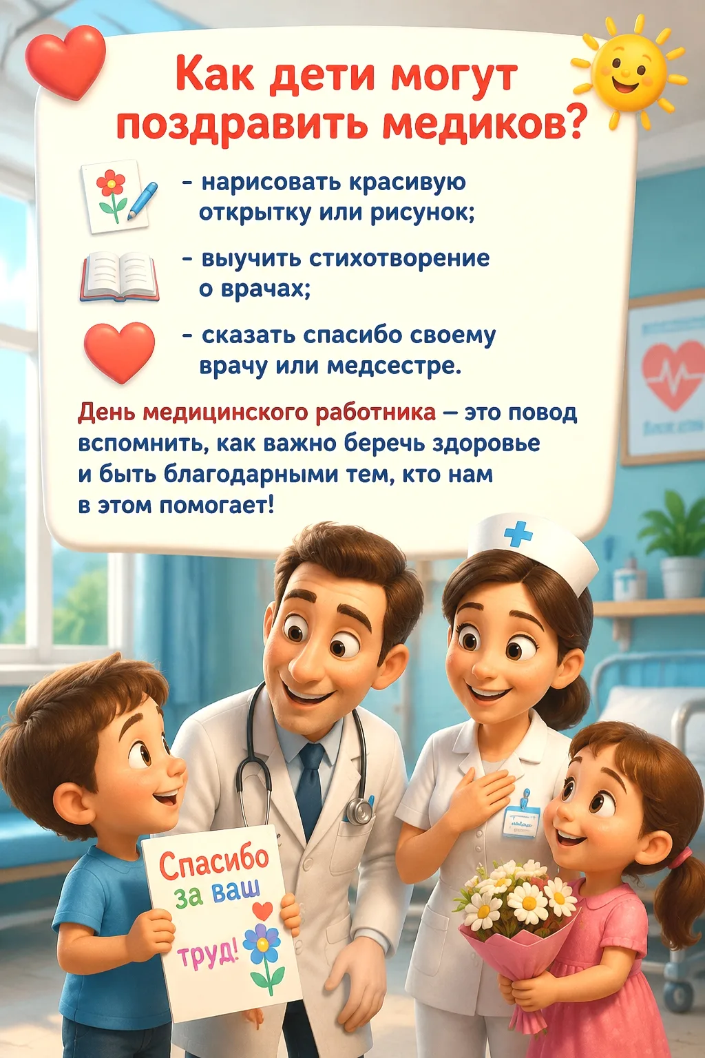 🧑‍⚕🚑🏥💊🩺💉🩹День медицинского работника (день медработника, день медика) — профессиональный праз