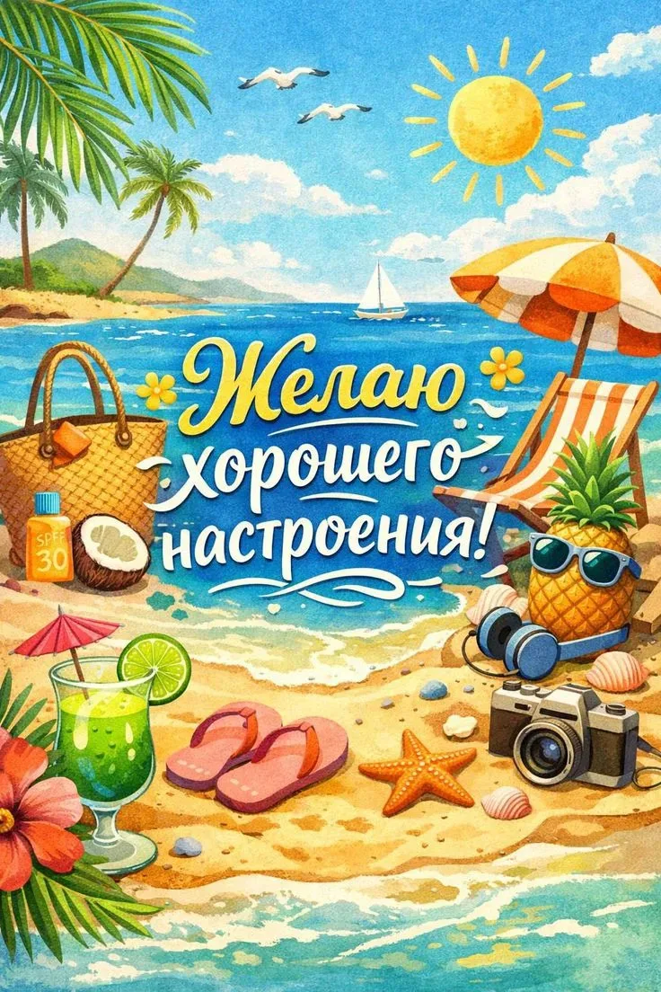 Хорошего настроения 😊

Пусть сегодняшний день подарит много приятных моментов, добрых встреч и пово