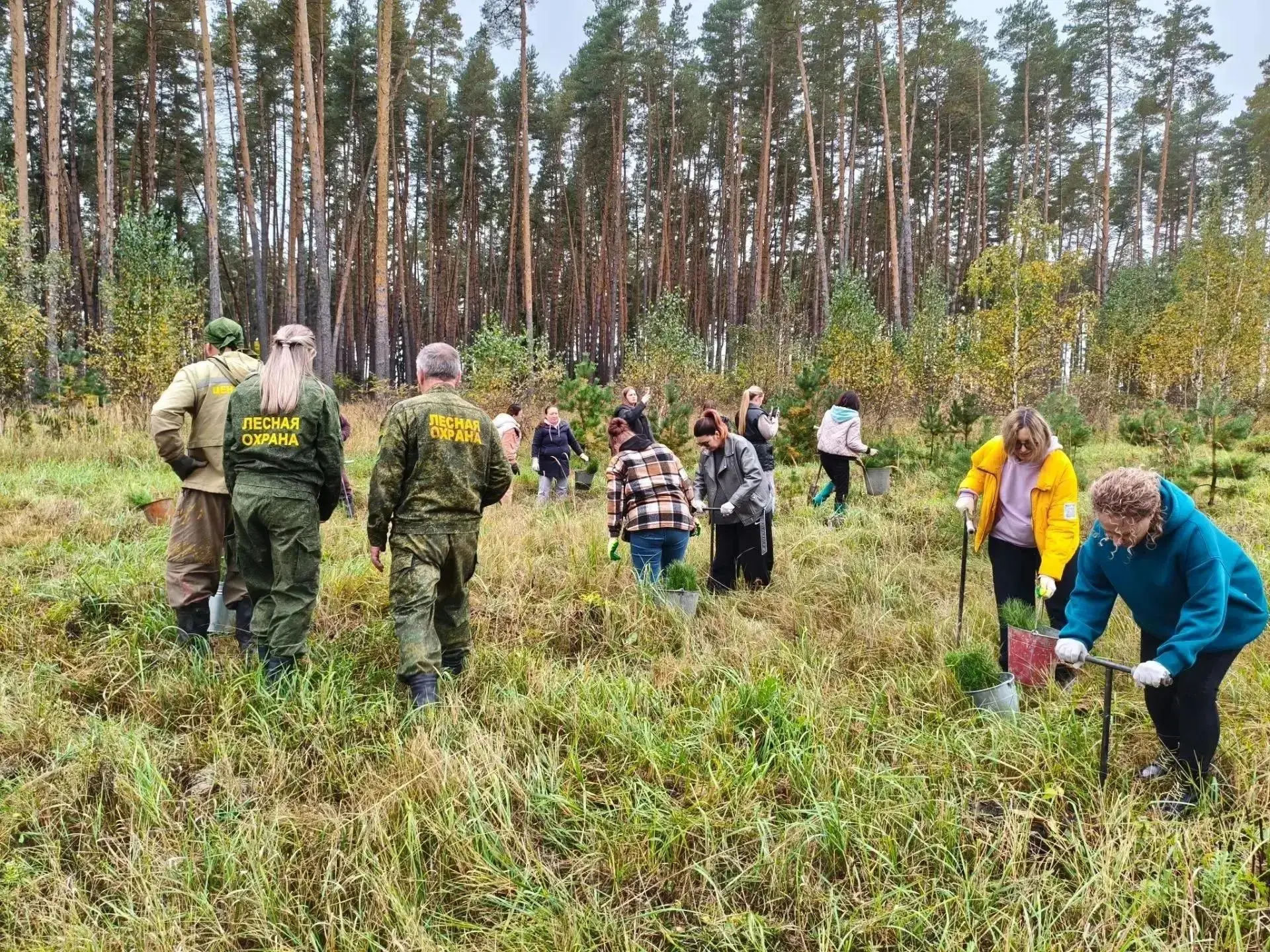 🌿Акция «Сохраним лес» прошла в Чернореченском участковом лесничестве.