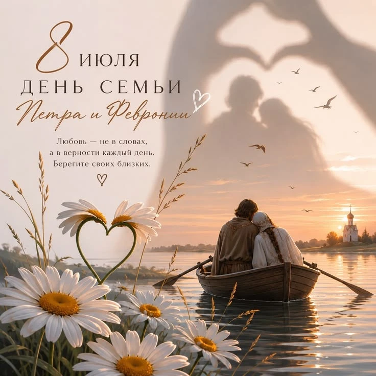 🌼✨ День семьи, любви и верности✨🌼

В честь одного из самых тёплых государственных праздников — Дня
