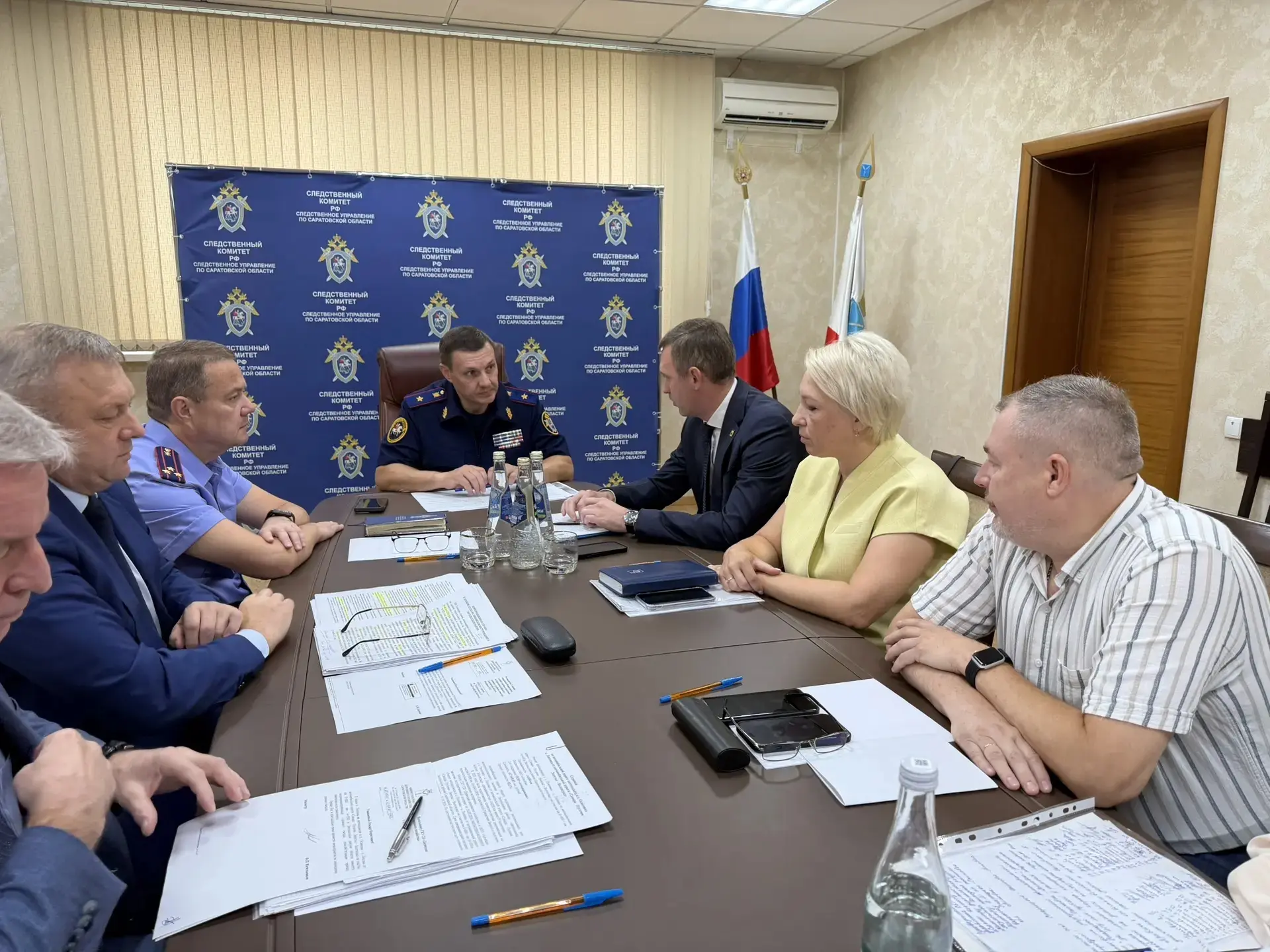 👥Руководитель следственного управления по Саратовской области провёл личный прием по вопросам наруш