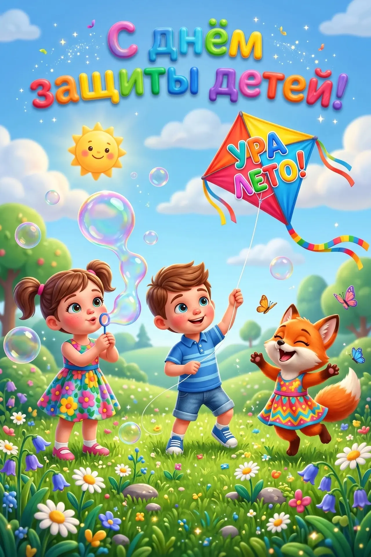 С Днем защиты детей! 🎉