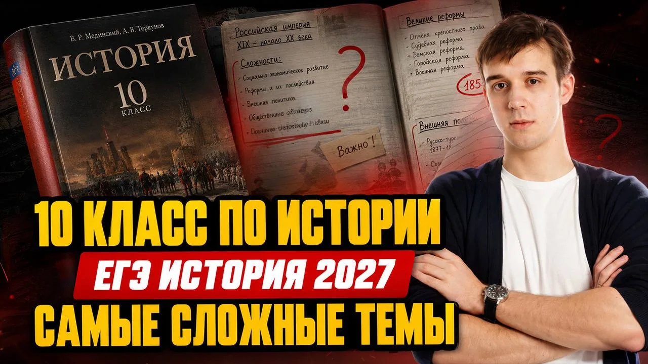 Что будет на истории в 10 классе?