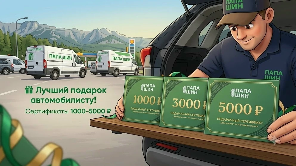🎁 Не знаете, что подарить автомобилисту? Есть беспроигрышный вариант