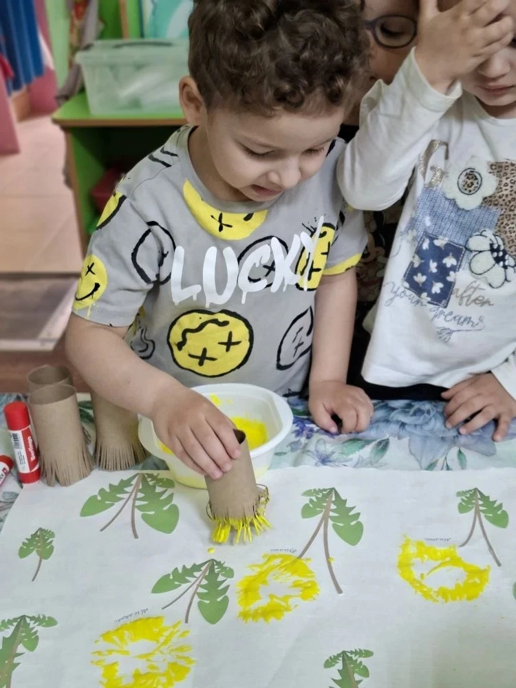 🌼 Творчество без границ в группе №6!
