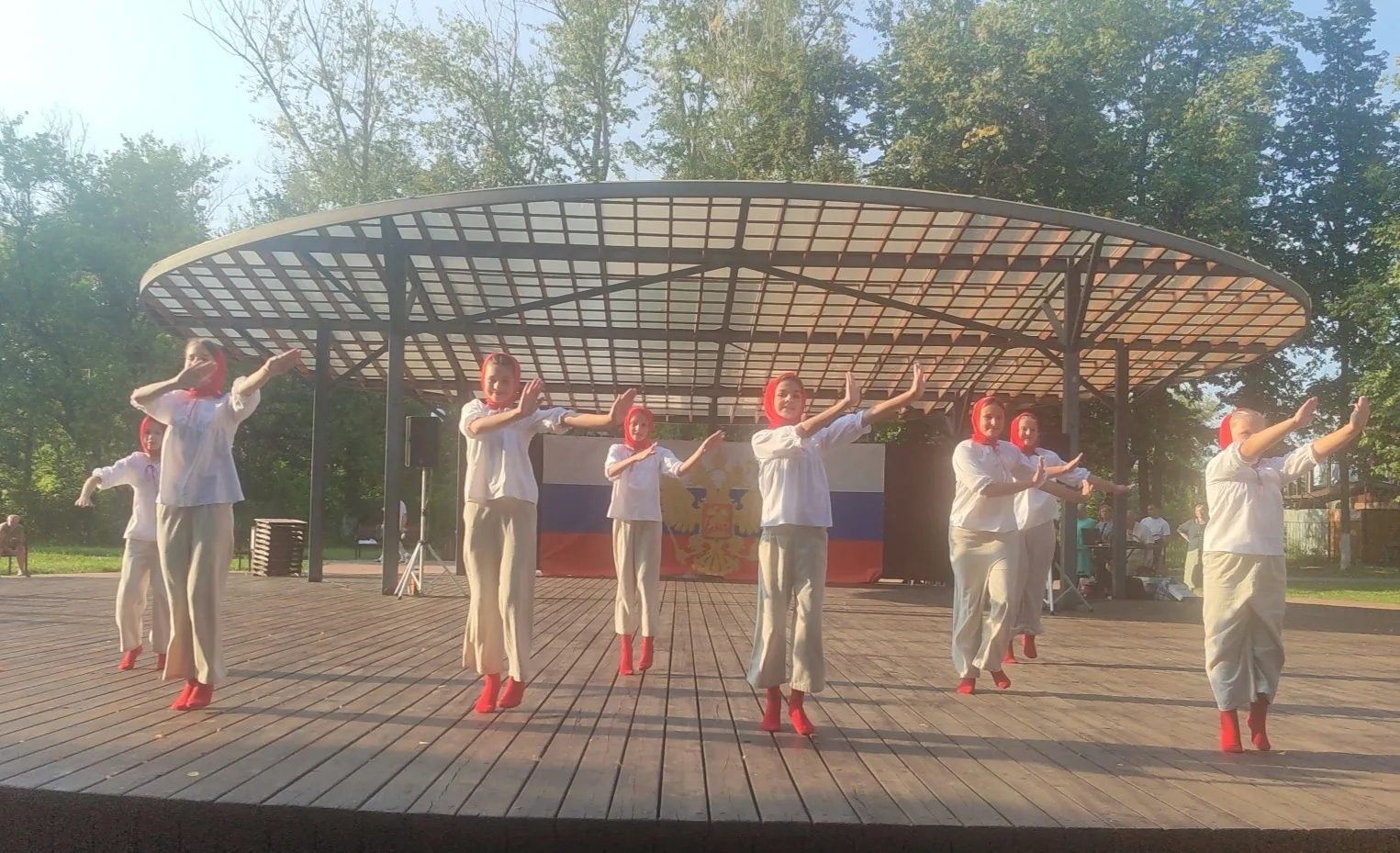 🎉 Концерт ко Дню российского флага — море эмоций и таланта! 🎉22 августа в Парке Побед...