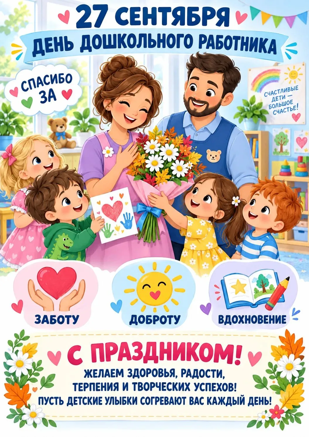 Дорогие наши дошкольные работники!