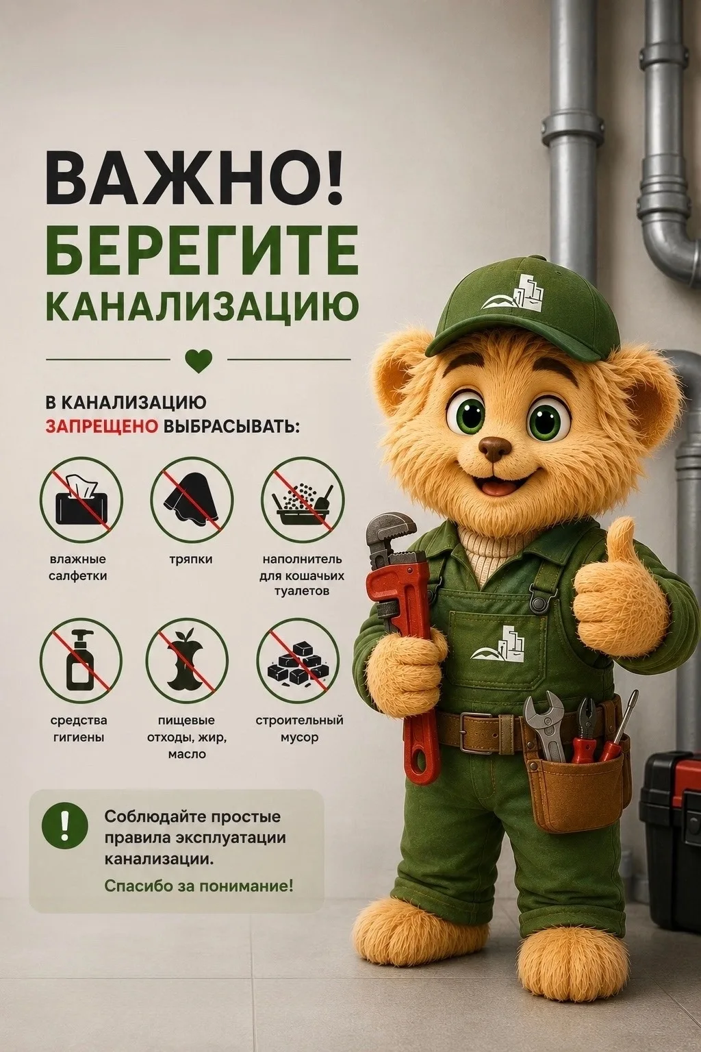 📢 Уважаемые жители!