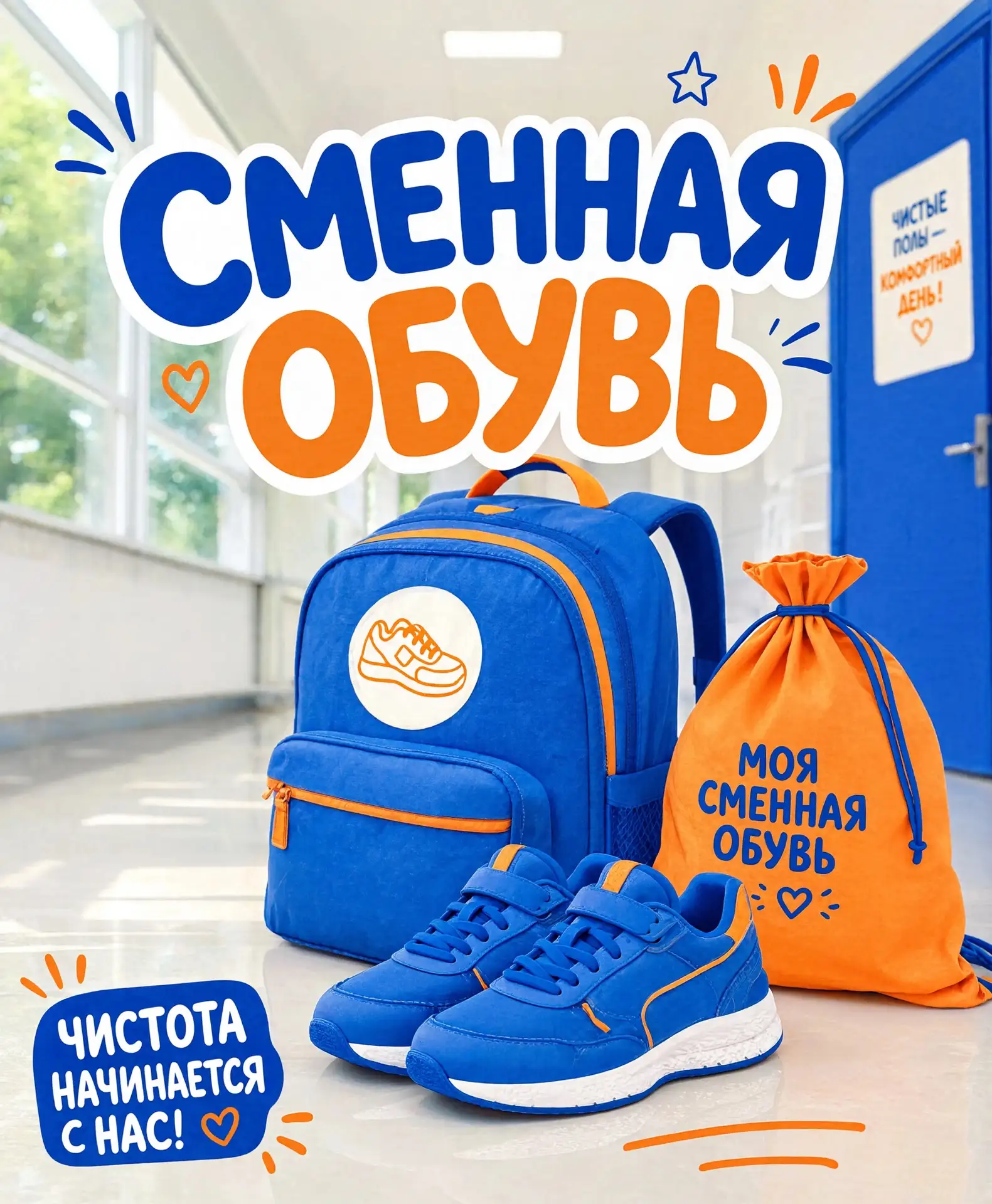 👟 Сменка — это стильно!