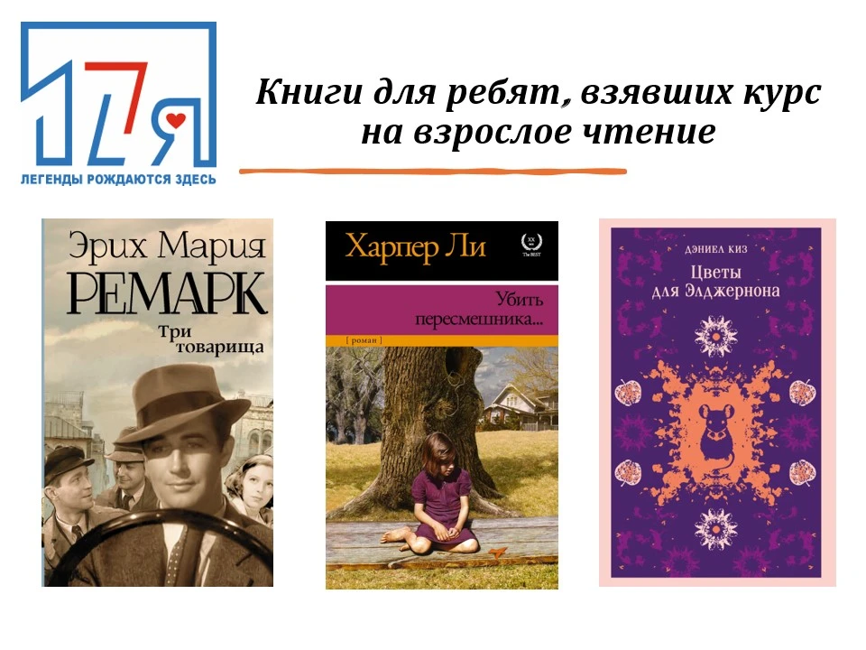 Точка роста: что читать ребятам, переросшим подростковую литературу?