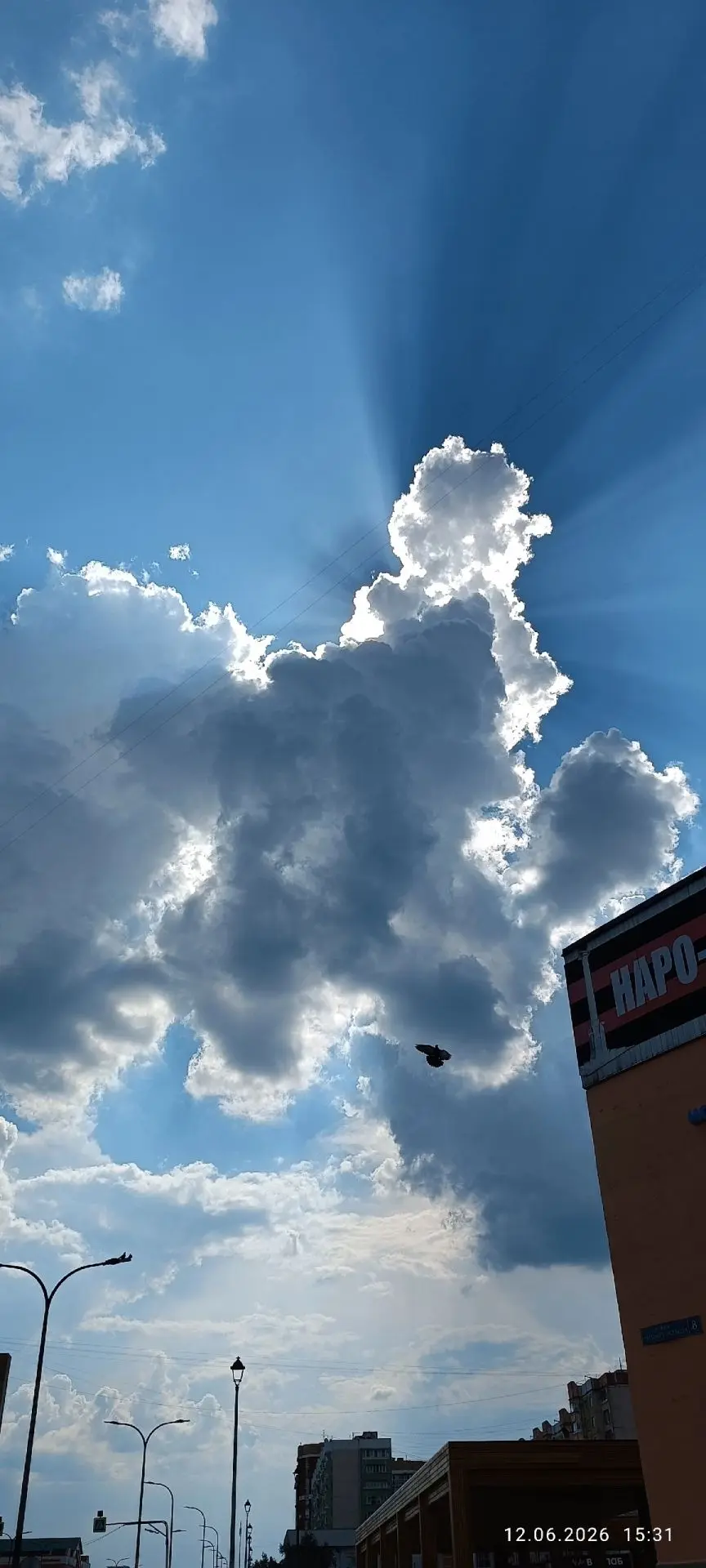 Цикл фотографий к 100-летию города Наро-Фоминска "Мой город в объективе".

"Свет"
Ирина Б.
