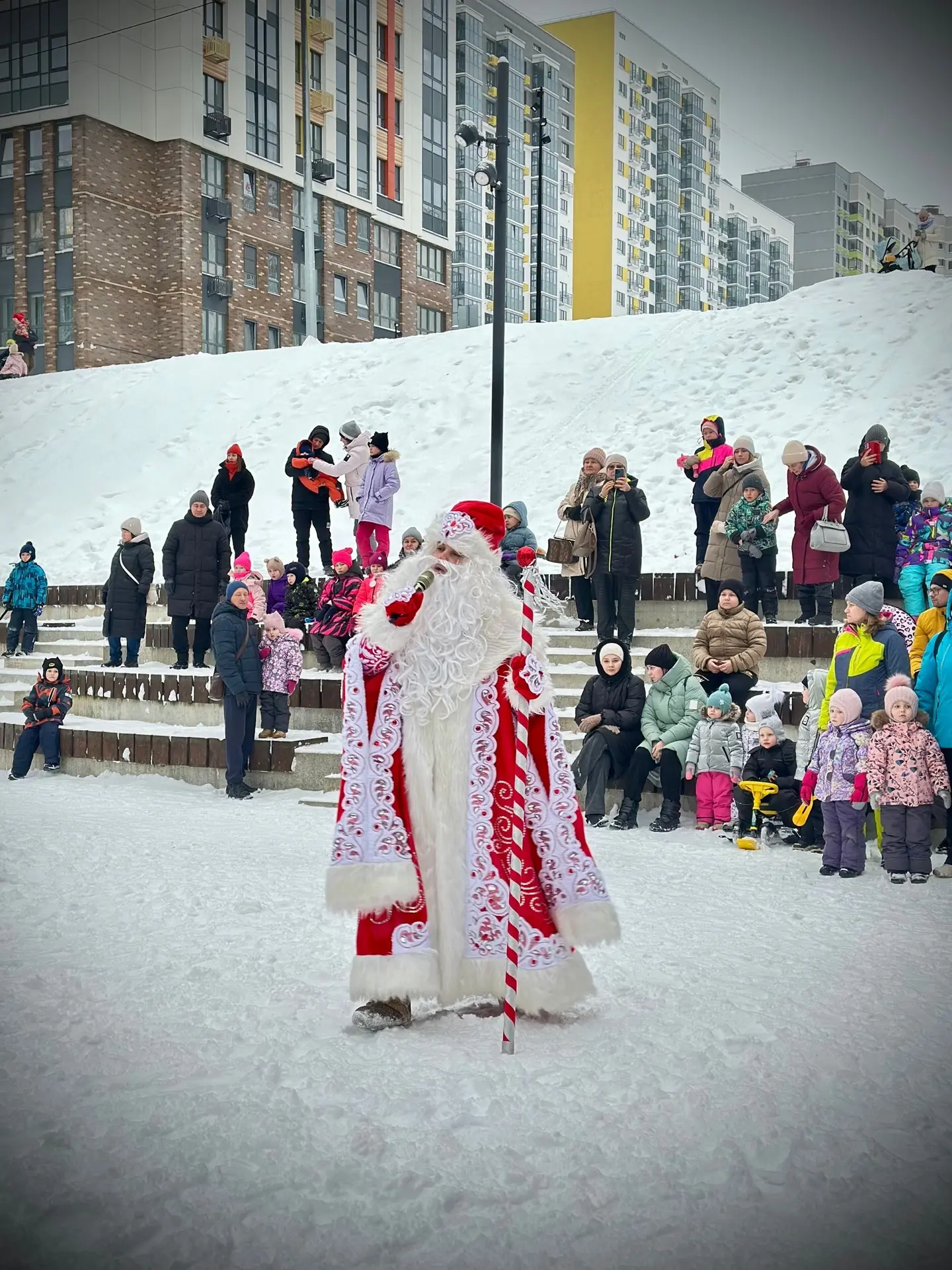 Открытие районной ёлочки 🎄 в Парке Тишино!  Фото: Парки Ижевска