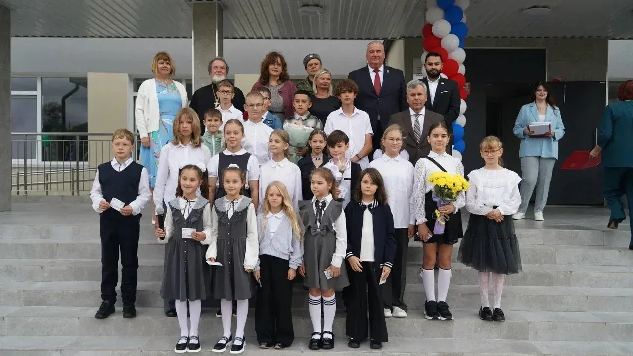 🎉 День знаний в обновлённой Васильковской школе! 🎉