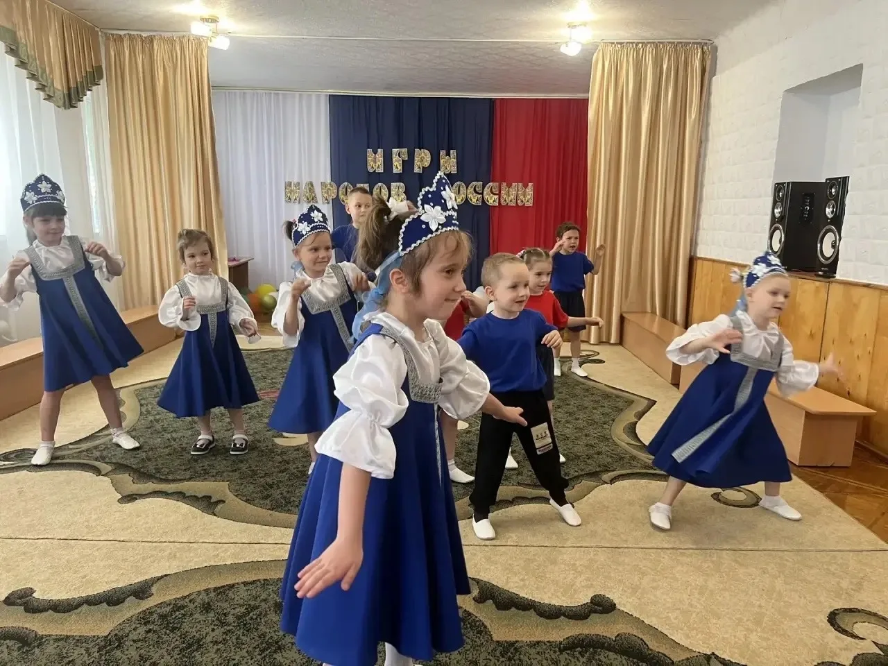 В нашем детском саду прошло яркое мероприятие «Игры народов России», приуроченный к Год...