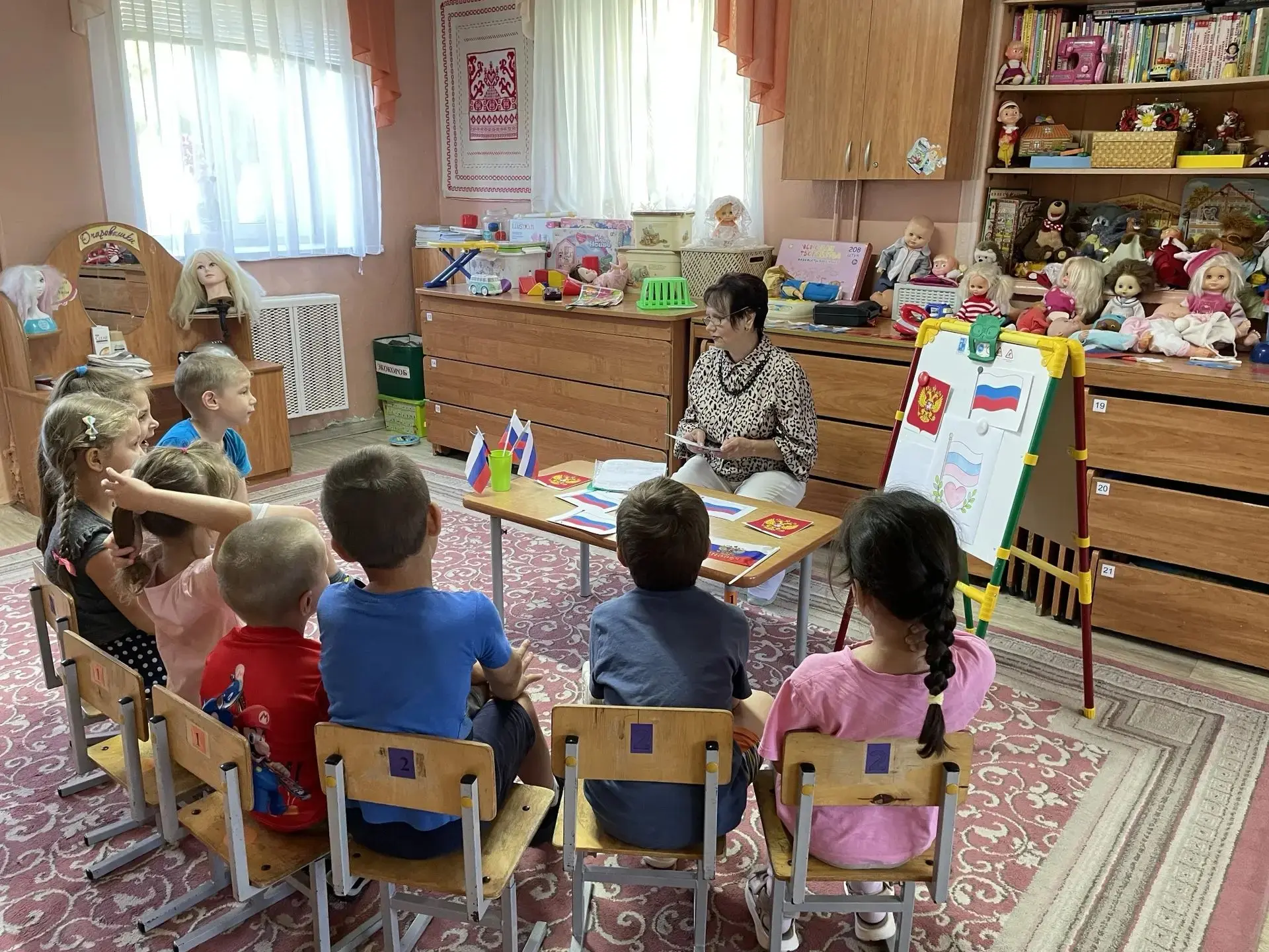 Сегодня 21.08.26 в гостях у воспитанников группы «Фантазёры» была библиотекарь Галина И...