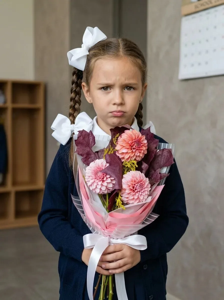 Букет "До звонка 5 минут"