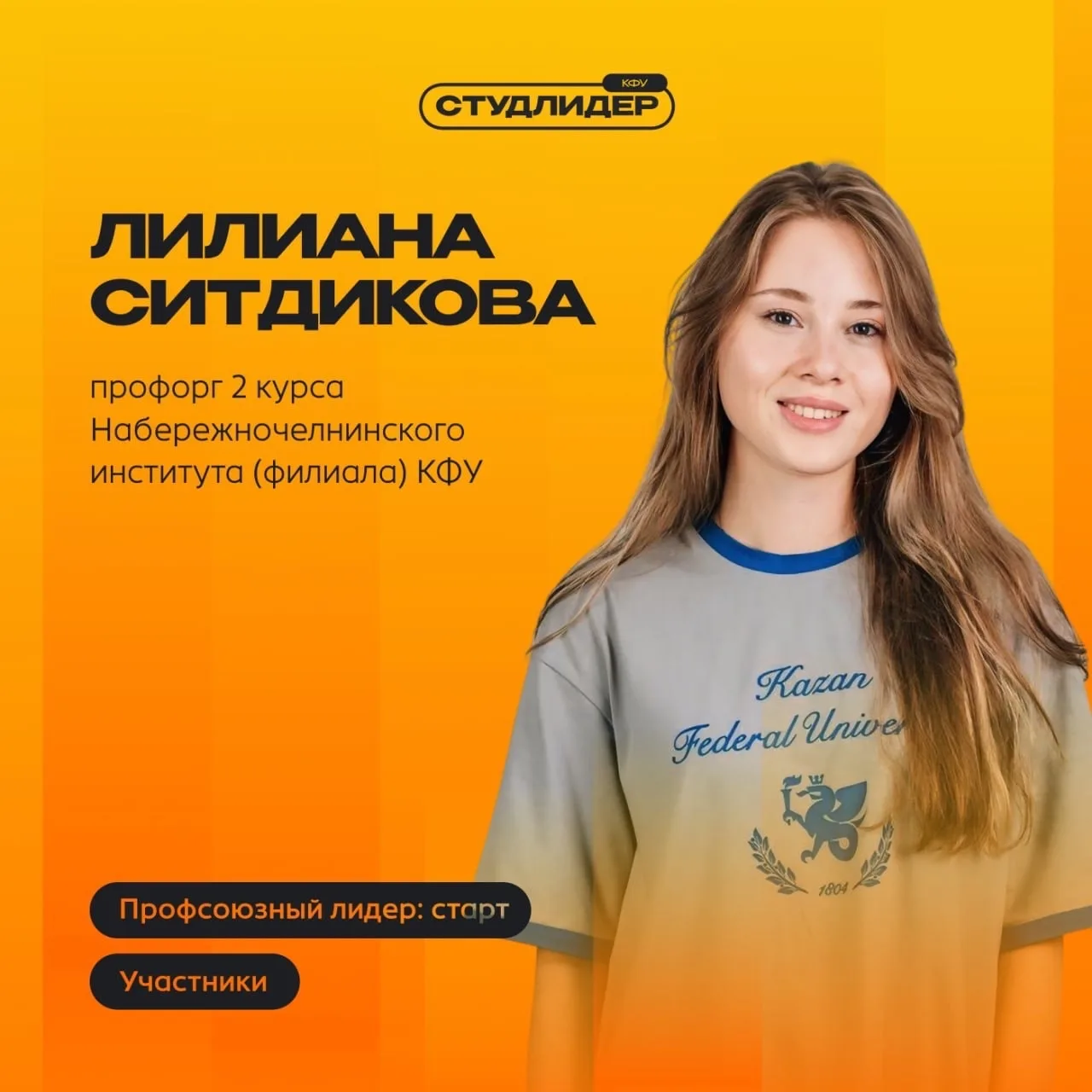 «Профсоюзный лидер: старт» КФУ – это было мощно! 🚀  Два дня, 12 и 13 мая, 12 самых активных и талант