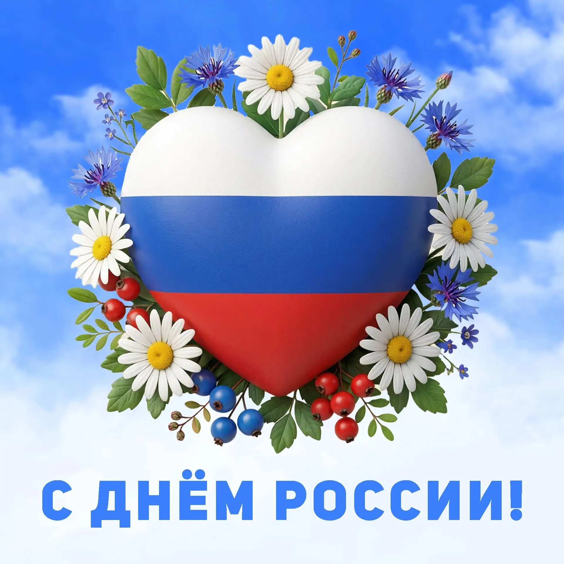 С Днем России! 🇷🇺

Пусть этот праздник наполняет ваши сердца гордостью за нашу Родину, вдохновение