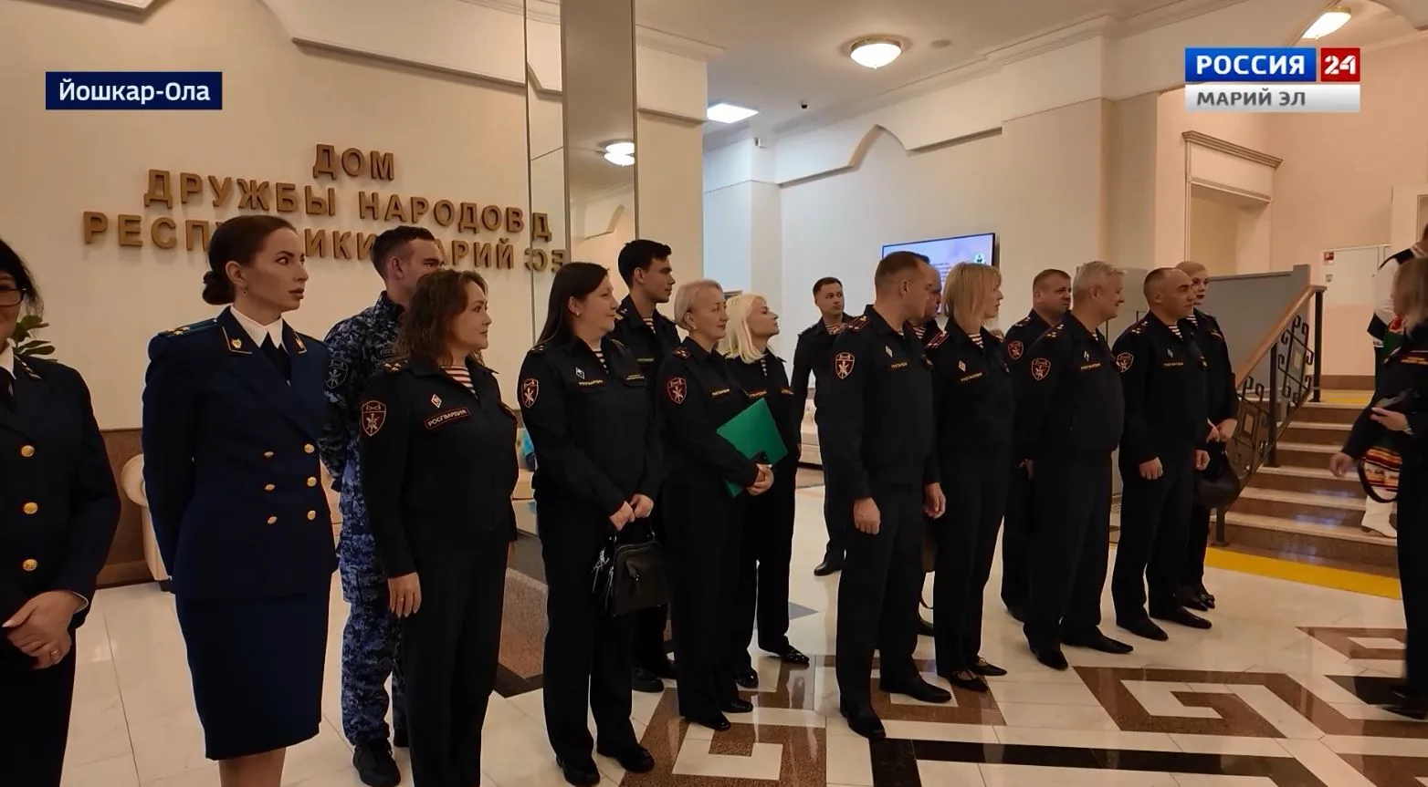 Насыщенную программу организовали в Марий Эл для представителей Росгвардии ПФО