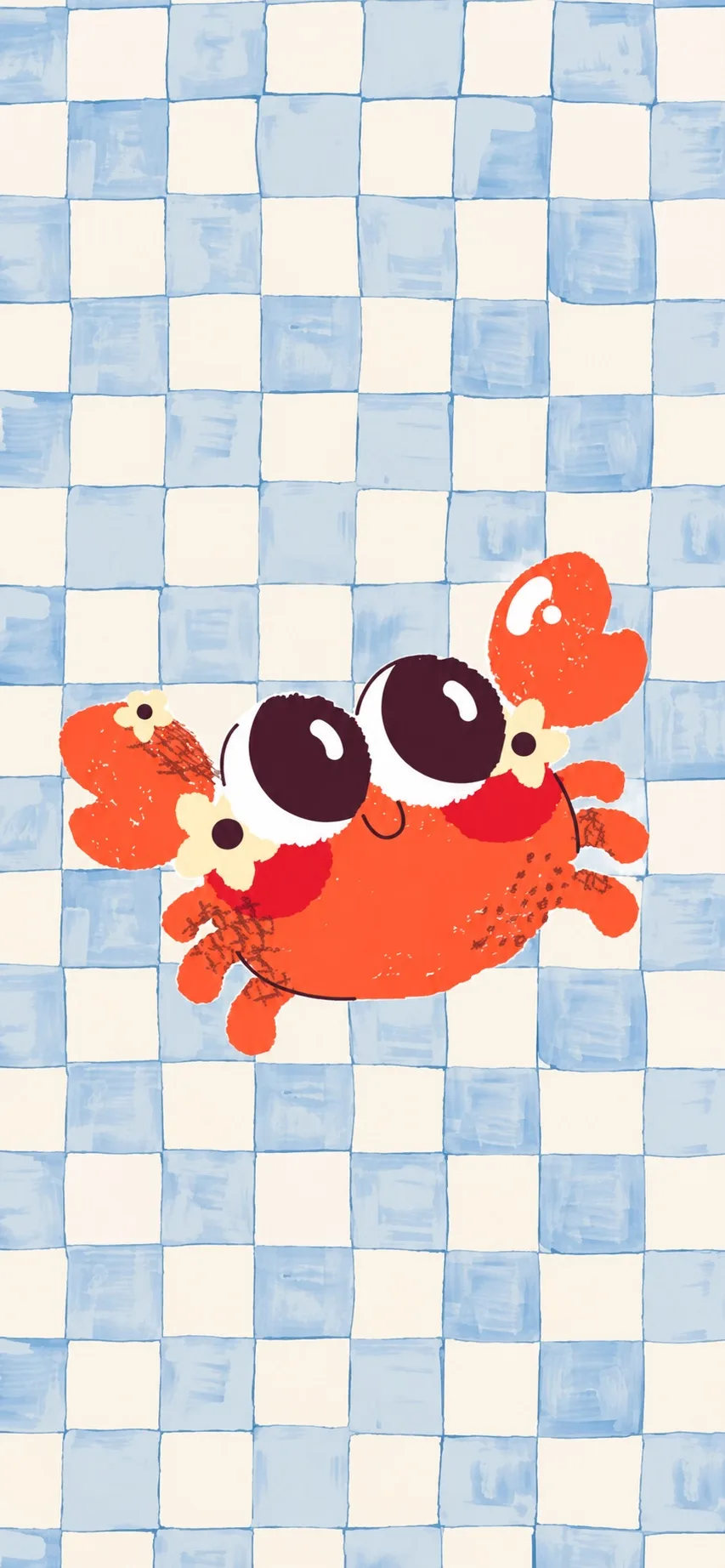 Милые обои с крабами 🦀