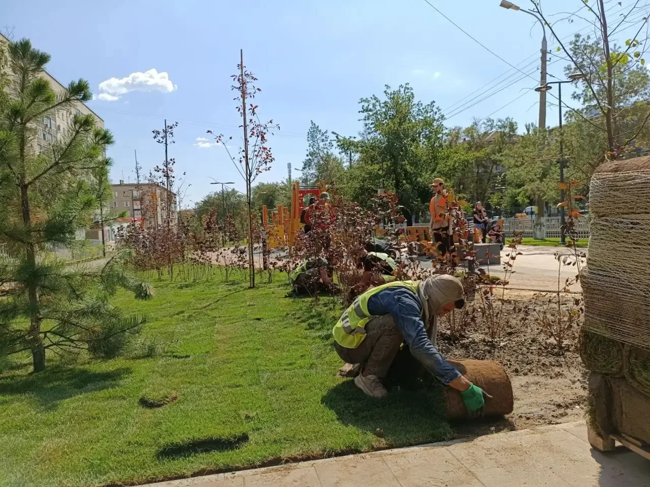Преображение проспекта Металлургов в Краснооктябрьском районе Волгограда🍃