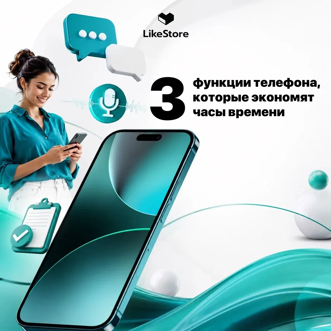 Эти функции уже в вашем телефоне — нужно просто начать ими пользоваться 📱 Никаких дополнительных при