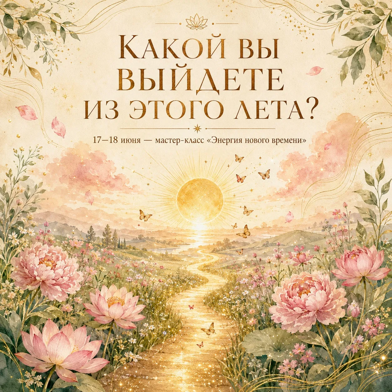 Какой вы хотите выйти из этого лета? ☀️

Серьёзный вопрос. Подумайте над ним хотя бы минуту.

Можно 