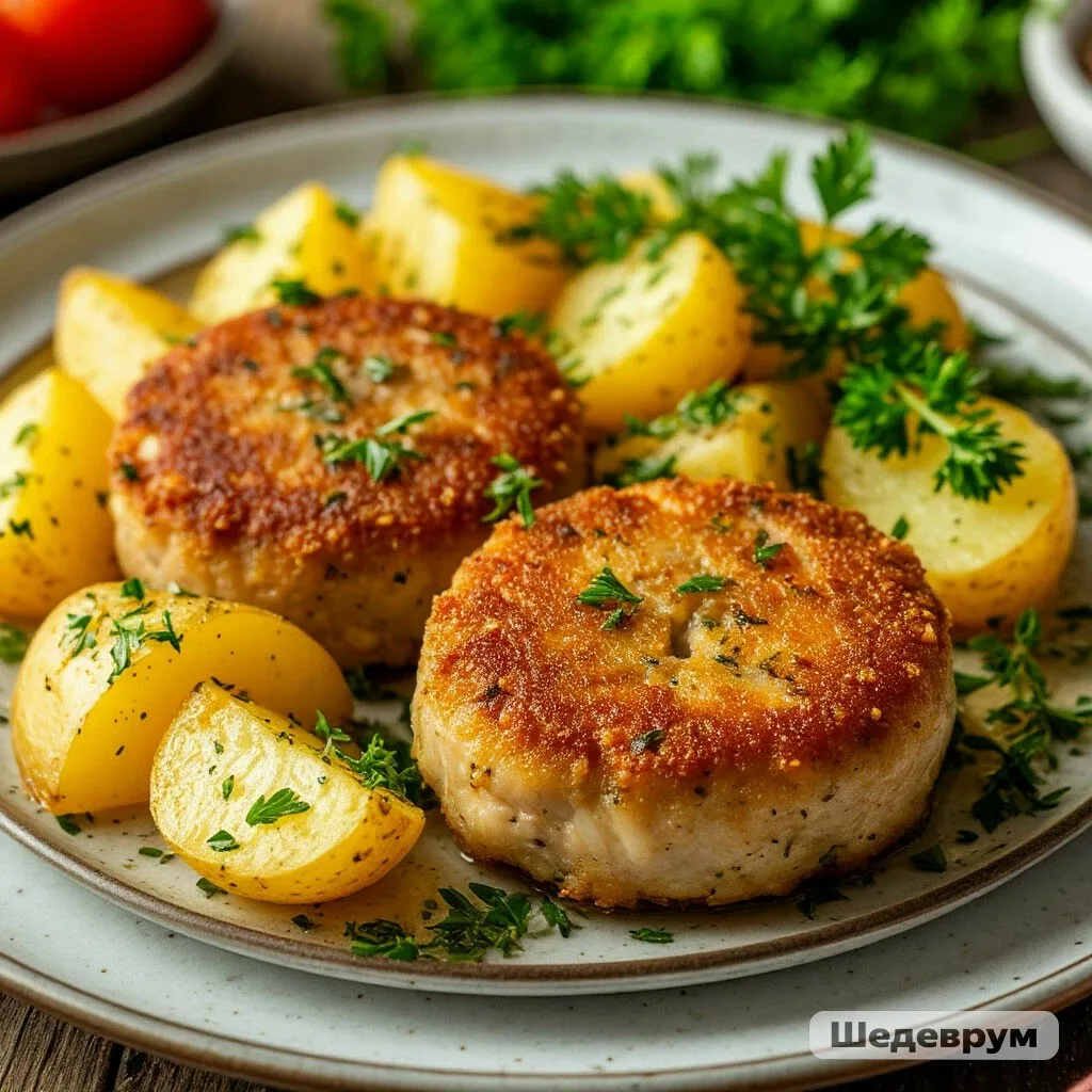 КОТЛЕТЫ ИЗ РЫБНЫХ КОНСЕРВОВ И КАРТОШКИ — БЮДЖЕТНО И ВКУСНО! 🐟🥔✨